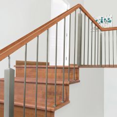 1/2" x 1/2" x 40-1/2" Stainless Steel Square Balusters-2/Pac