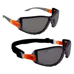 Smoke Safety Glasses Interchanging Arm/Band