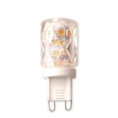G9 5.6W 3000K Crystal Cut LED Bulb