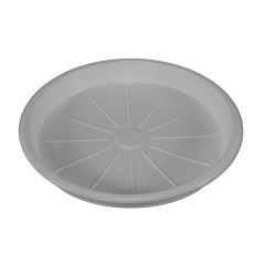 9" Terme Plastic Saucer White