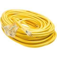 Yellow Jacket 12/3 - 100' Extension Cord, Tritap
