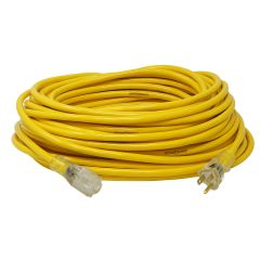 Yellow Jacket 14/3 - 100' Extension Cord, Single Outlet