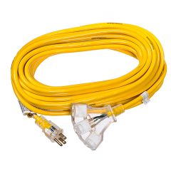 Yellow Jacket 14/3 - 50' Extension Cord, Tritap