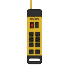 Yellow Jacket 8-Outlet Power Block, 6’ Cord, USB