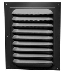 15" X 20.5" Standard Rectangular Gable Vent- Black