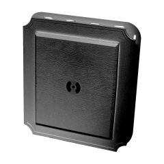 Mounting Block Scalloped Bulk- Black