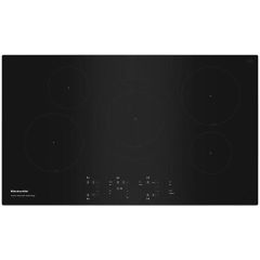 36-inch Built-In Electric Induction Cooktop Black