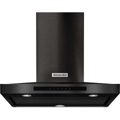 30-inch Wall Mount Range Hood Stainless Steel Black