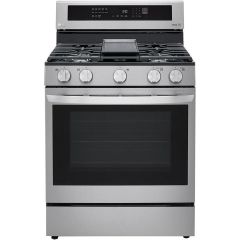 30-inch Freestanding Gas Range with True Convection Technolo