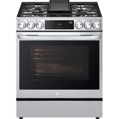 Cuisinière encastrée à gaze de 30 po avec Air Fry