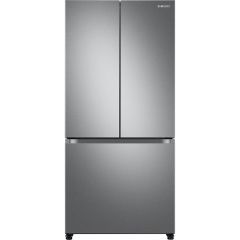33" 17.5 cu. Ft. French 3-Door Refrigerator Stainless Steel