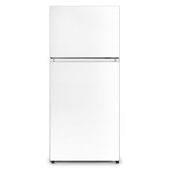 29.7" White Top Mount Refrigerator 18 Cu-Ft