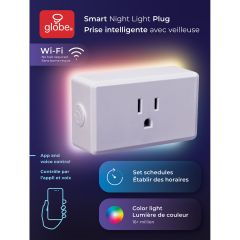 Smart WiFi Plug With RGB Night Light