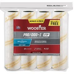 Wooster 4 Piece 9.5" x 3/8" Roller Cover Value Pack