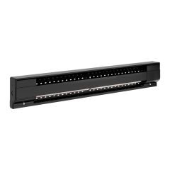 Global Commander Black Baseboard Heater 500W 240V