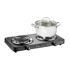 Double Coil Portable Electric Cooktop