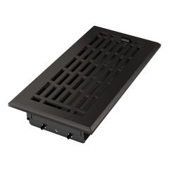 4 x 10 Cast Iron Geneva Floor Register