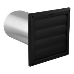 Hotte d’Évent à Persiennes 6" Noir