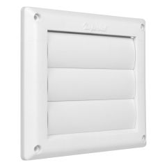 Capuchon d’Évent à Persiennes 4" Blanc