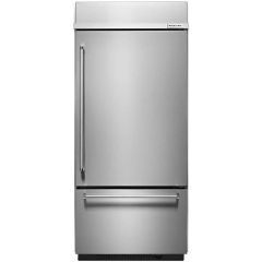 36" 20.9 cu.ft. Bottom Freezer Refrigerator Stainless Steel