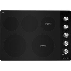 30" Built-in Electric Cooktop with 5 Elements Stainless