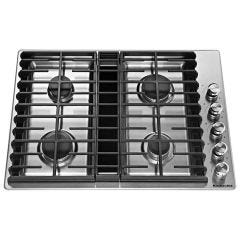 30" Built-in Gas Cooktop with Downdraft