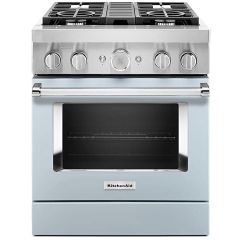 30" Dual Fuel Range w/ Even-Heat™ True Convection Blue
