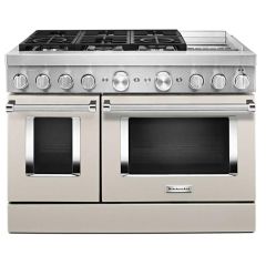 48" Dual Fuel Range w/ Even-Heat™ True Convection Beige