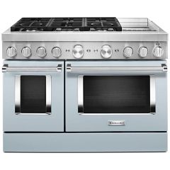 48" Dual Fuel Range w/ Even-Heat™ True Convection Blue