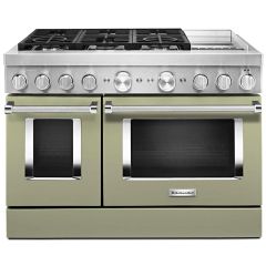 48" Dual Fuel Range w/ Even-Heat™ True Convection Green