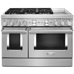 48" Dual Fuel Range w/ Even-Heat™ True Convection Stainless