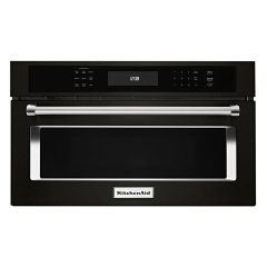 27" 1.4cf Built-in Microwave Oven with Convection Black SS