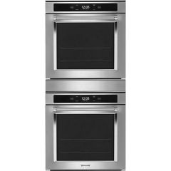 24" 5.8 cu.ft. Double Wall Oven & Wi-Fi Connectivity