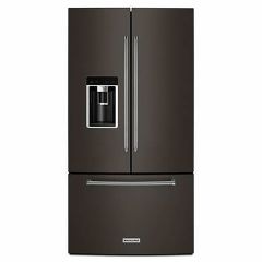 36" 23.8cf Counter-Depth French Door Refrigerator Black SS