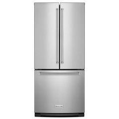 30" 20cf French Door Refrigerator with Water Stainless Steel