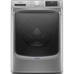 5.5cf Front Loading Washer with Extra Power button Grey