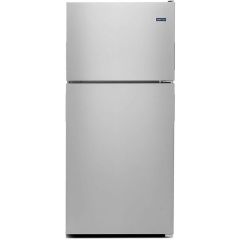 33" 21 cu.ft. Top Freezer Refrigerator - Stainless Steel