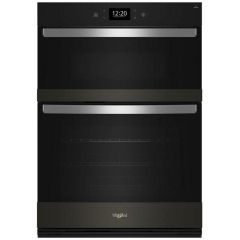 5.0 Cu. Ft. Wall Oven Microwave Combo w/ Air Fry - Black SS