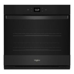 30" Built-in Single Wall Oven Black