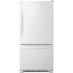 30" 18.6 cu. ft. Bottom Freezer Refrigerator White