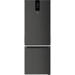 24" Bottom-Freezer Refrigerator - 12.9cf Black Stainless
