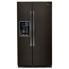 36" 28.5 cu. ft. Side-By-Side Refrigerator Black Stainless