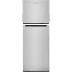 24" 12.9cf Freestanding Top Freezer Refrigerator Stainless