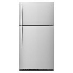 33" 21.3cf Freestanding Top Freezer Refrigerator Stainless