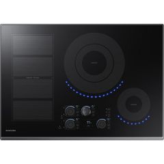 30" Induction Cooktop w/ Virtual Flame Technology™ Black SS