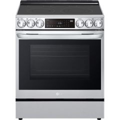 6.3 cu ft. Smart Electric Slide-in Range - Stainless Steel