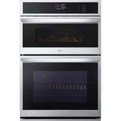 1.7/4.7cf Combo Wall Oven Convection and Air Fry Stainless