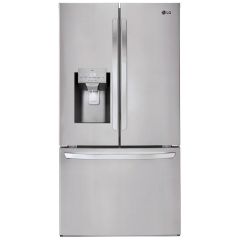 36" 27.7 cu.ft. French Door Refrigerator w/ Water & Ice