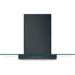 30" Wall Mount Range Hood Black