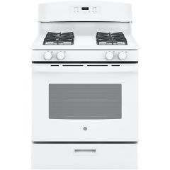 30In Free-Standing Gas Range in White